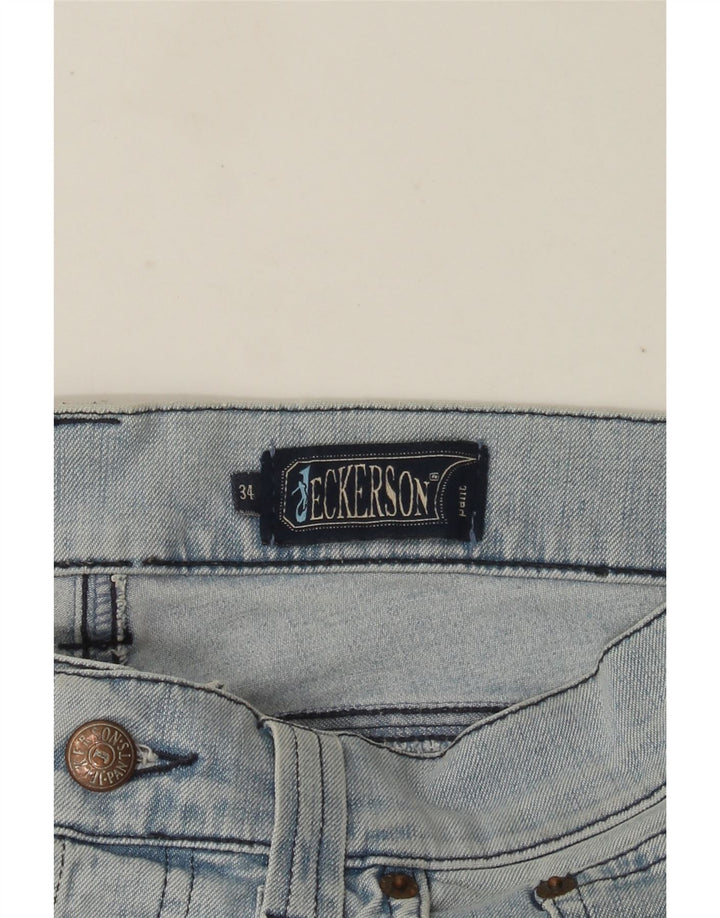 Jeans dritti da uomo Jeckerson W34 L33 Blu