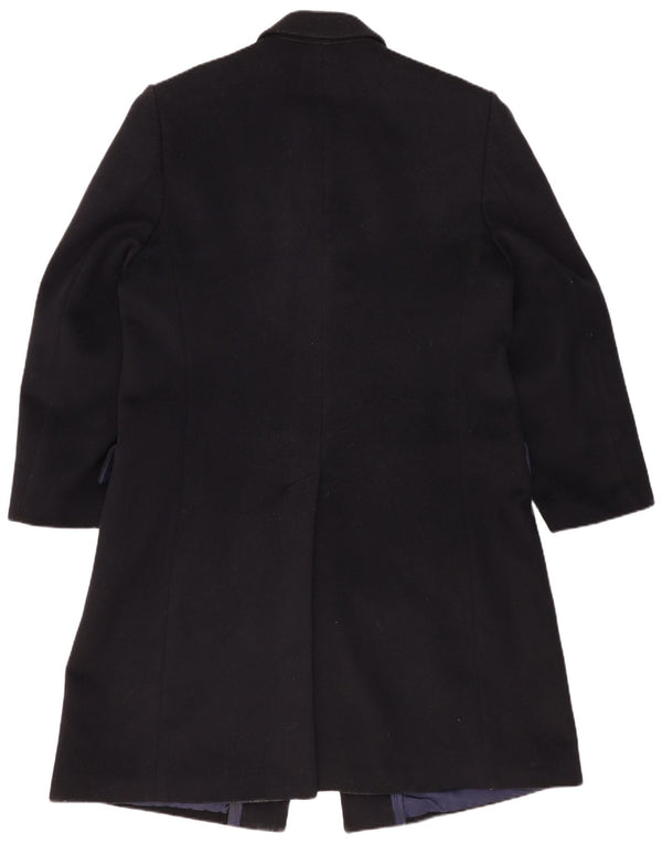 Cappotto da uomo VINTAGE UK 44 2XL Lana blu navy