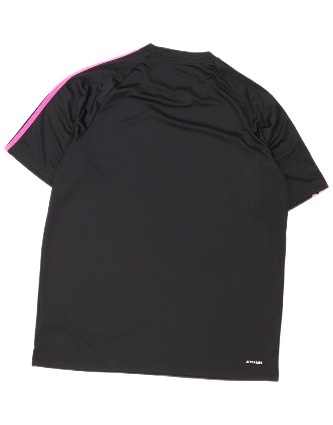 Maglietta Adidas Aeroready da uomo, grande, in poliestere nero