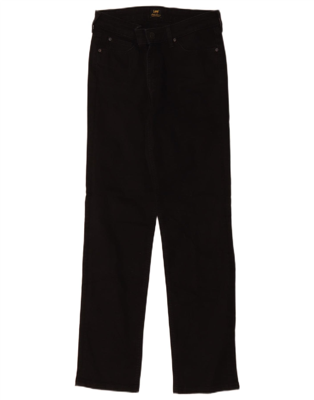 Jeans dritti Marion da donna Lee W29 L28 cotone nero
