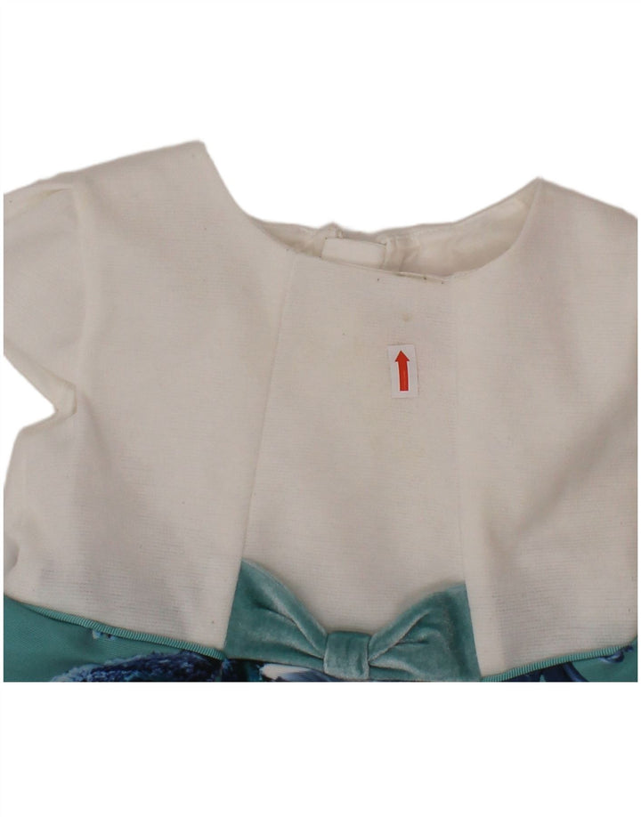 TED BAKER Abito a trapezio per neonata 9-12 mesi in poliestere floreale bianco