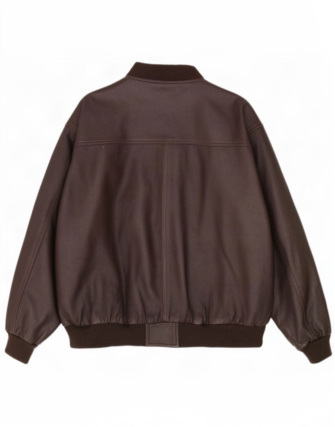Giacca in pelle vintage da uomo UK 42 XL Marrone