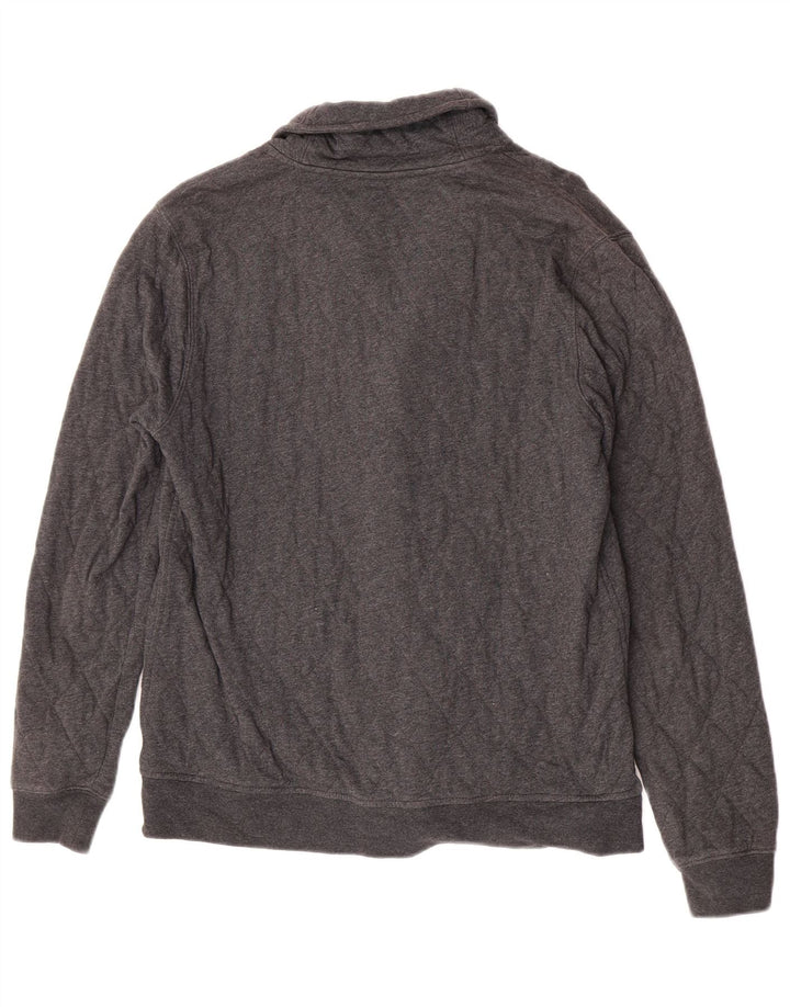 Maglione cardigan da uomo Massimo Dutti piccolo grigio a rombi/diamante