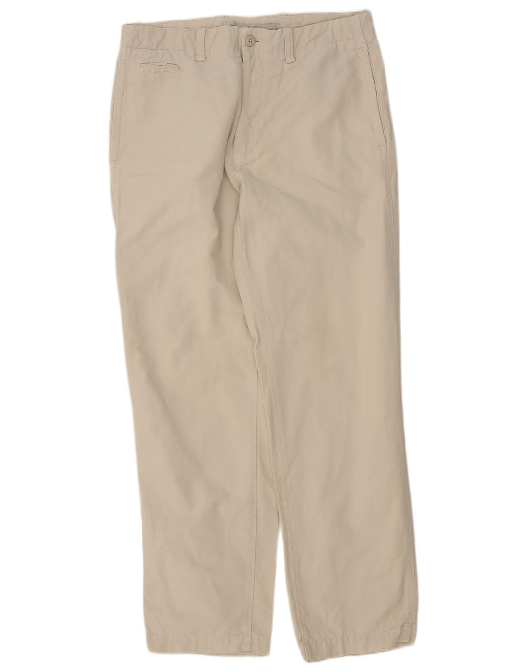 Pantaloni chino dritti da uomo Massimo Dutti EU 40 medio W31 L30 Beige