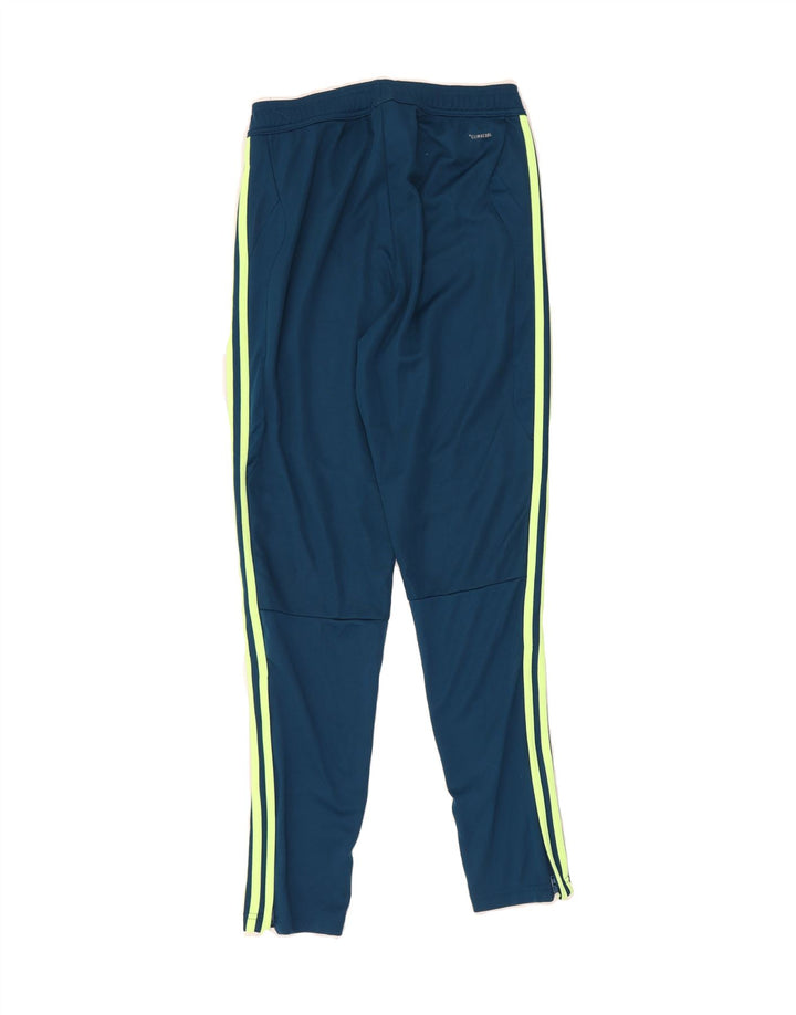 ADIDAS Mens Climacool Tracksuit Trousers Small  Navy Blue Polyester Vintage Adidas and Second-Hand Adidas from Messina Hembry 