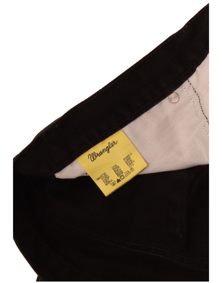 Jeans corti da uomo Wrangler W46 L26 cotone nero