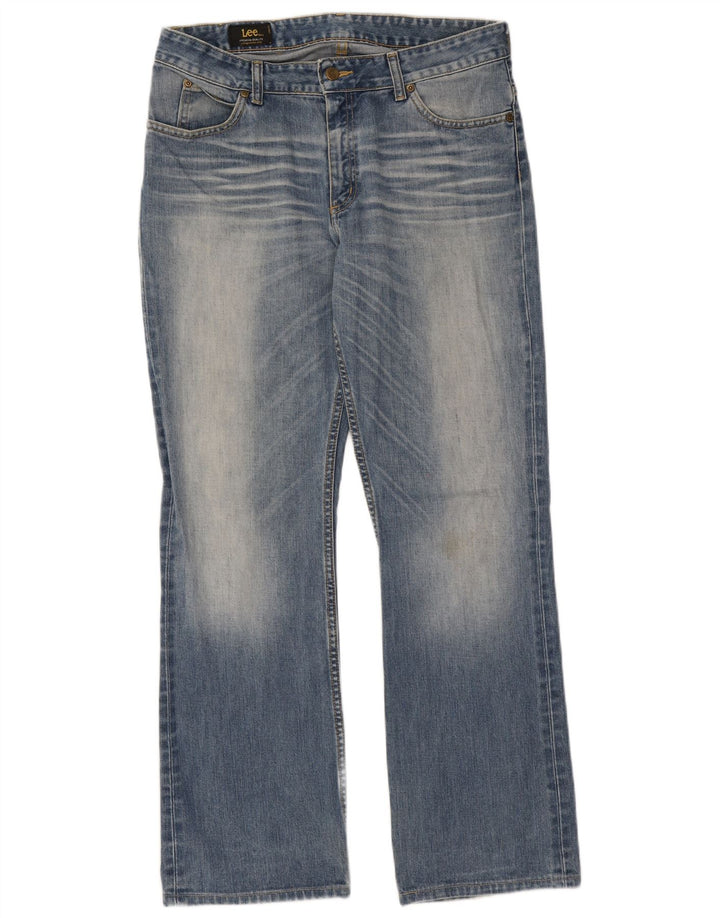 Jeans dritti da uomo Lee W32 L33 in cotone blu