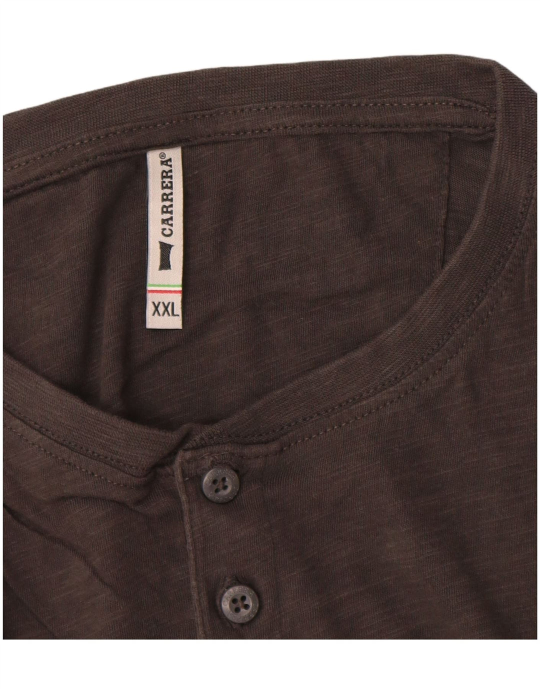 T-shirt da uomo Carrera Top 2XL cotone grigio
