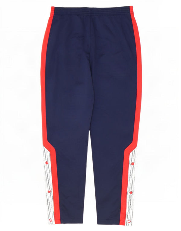 Pantaloni da tuta grafica da uomo Champion a blocchi di colore blu navy medio