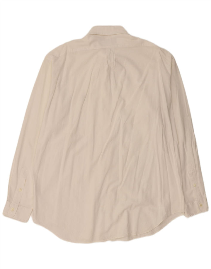 Polo Ralph Lauren Camicia da uomo XL in cotone bianco