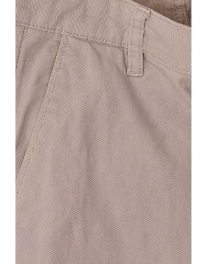 Pantaloni chino slim da uomo Zara EU 40 medi W31 L30 bianco sporco