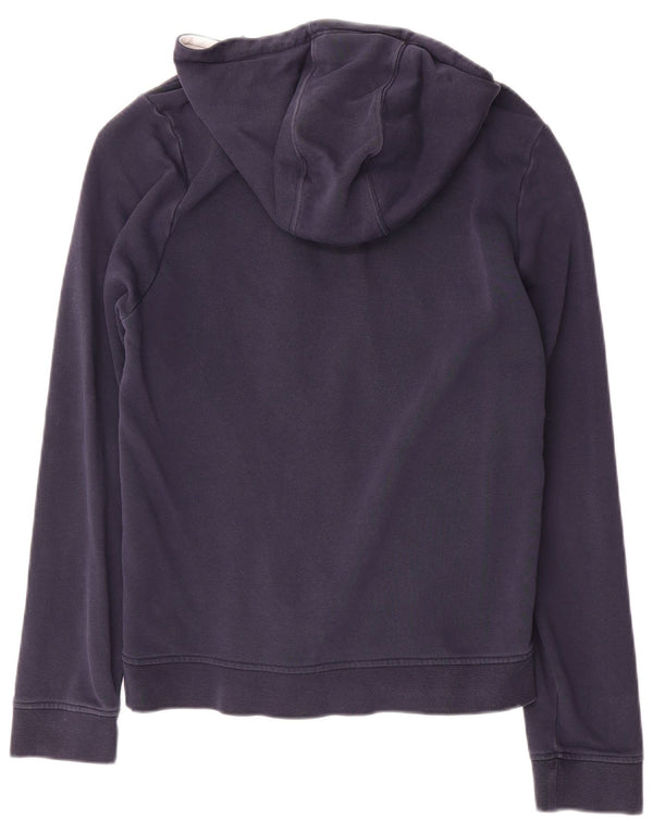 Maglione con cappuccio e zip per ragazzi Hugo Boss 15-16 anni cotone medio blu navy