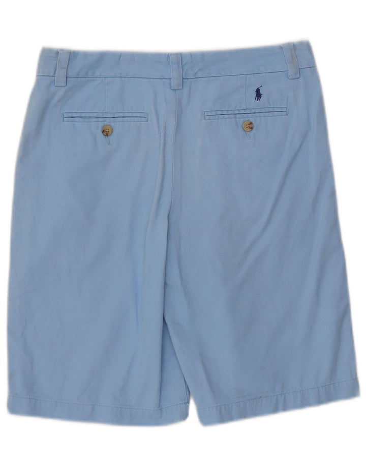 POLO RALPH LAUREN Pantaloncini chino da bambino 15-16 anni W30 in cotone blu