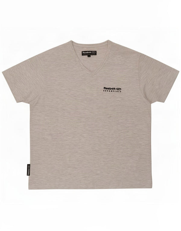 T-shirt Reebok da donna Top UK 12 poliestere grigio medio