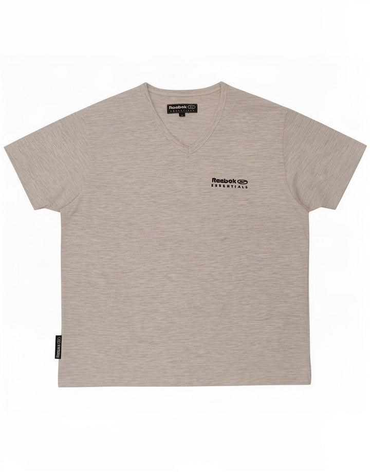 T-shirt Reebok da donna Top UK 12 poliestere grigio medio