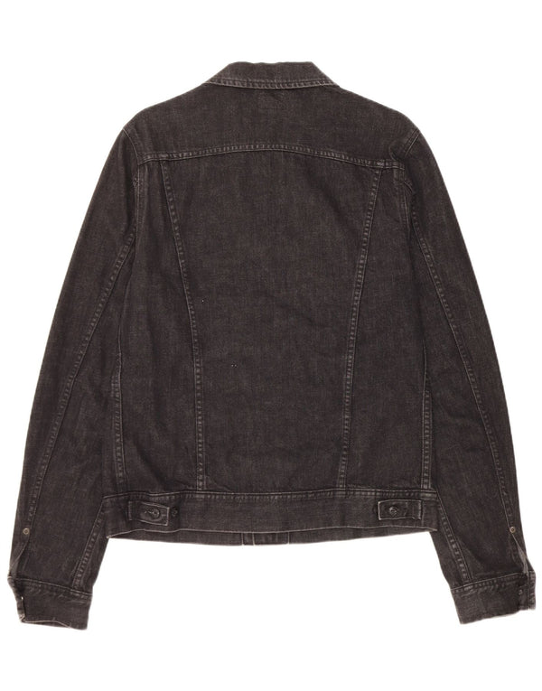 Giacca di jeans da uomo Lee UK 38 cotone nero medio