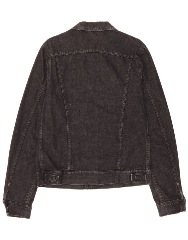 Giacca di jeans da uomo Lee UK 38 cotone nero medio