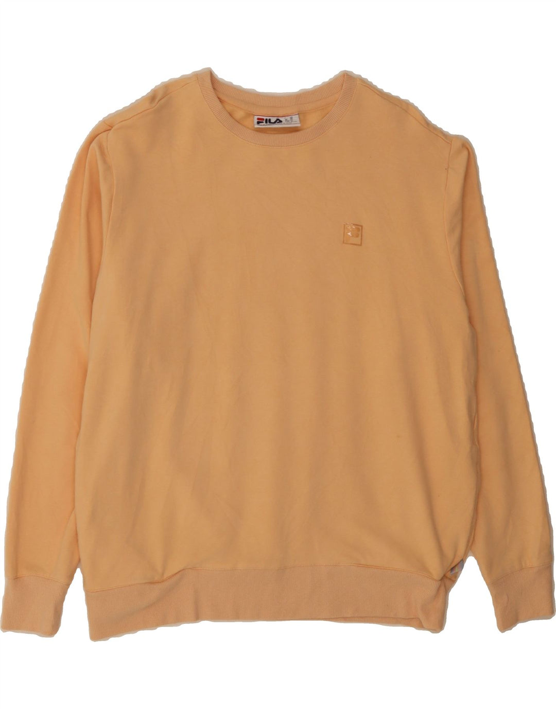 FILA Womens Sweatshirt Jumper UK 18 XL Beige Cotton Vintage Fila and Second-Hand Fila from Messina Hembry 