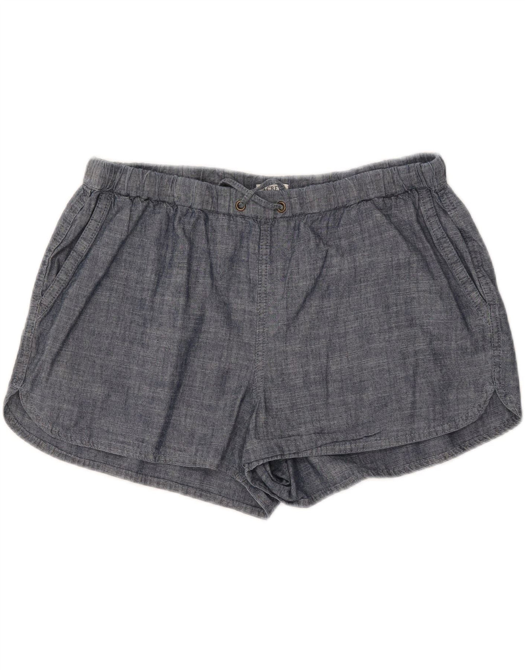 J. CREW Womens Sport Shorts UK 14 Medium Blue Cotton Vintage J. Crew and Second-Hand J. Crew from Messina Hembry 