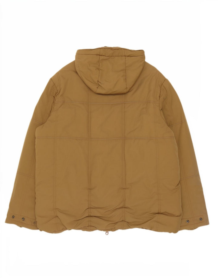 Giacca imbottita con cappuccio da uomo Murphy & Nye UK 42 XL Beige