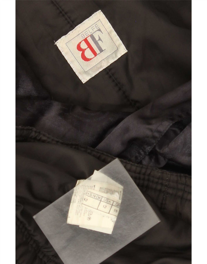 Giacca imbottita oversize da donna Belfe UK 18 XL Nylon blu navy