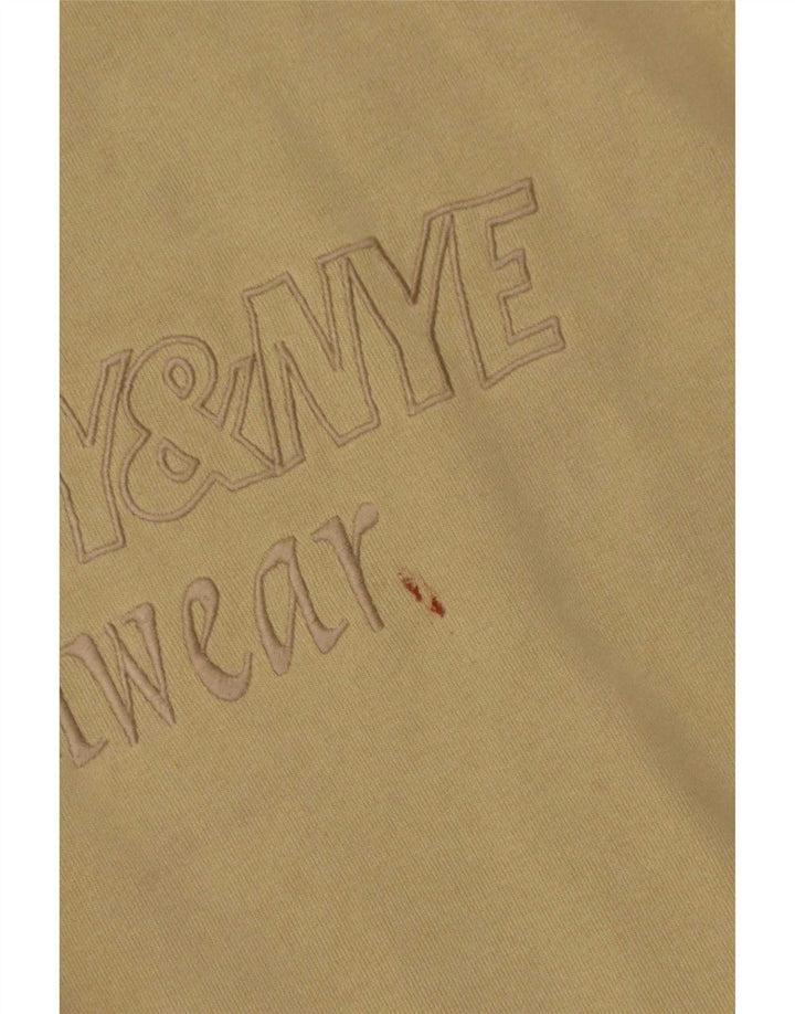 Felpa grafica da uomo Murphy & Nye, cotone medio kaki