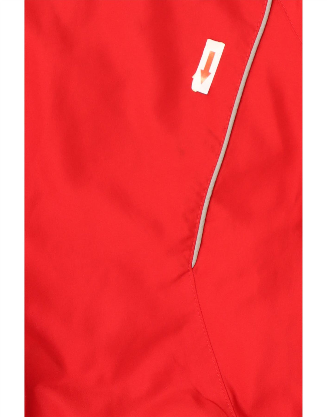 Giacca da ginnastica da donna Adidas UK 16 grande poliestere rosso
