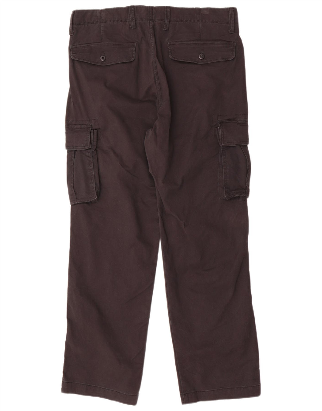 Pantaloni cargo dritti da uomo Gap W32 L30 cotone nero