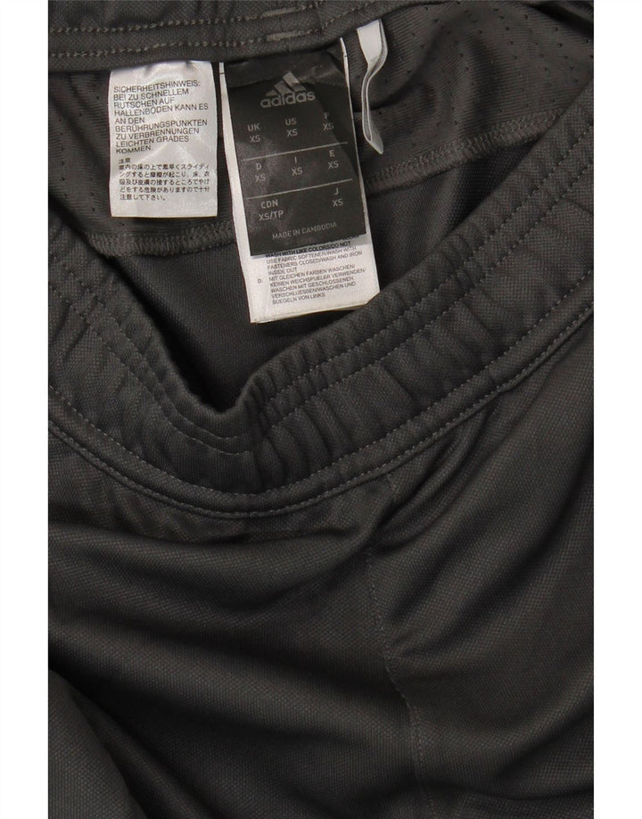 Pantaloni da tuta da uomo Adidas XS in poliestere grigio