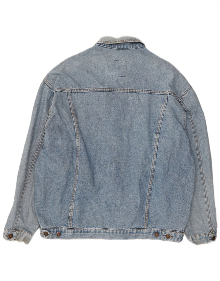 CASSUCI Giacca in denim da uomo UK 42 XL Cotone blu