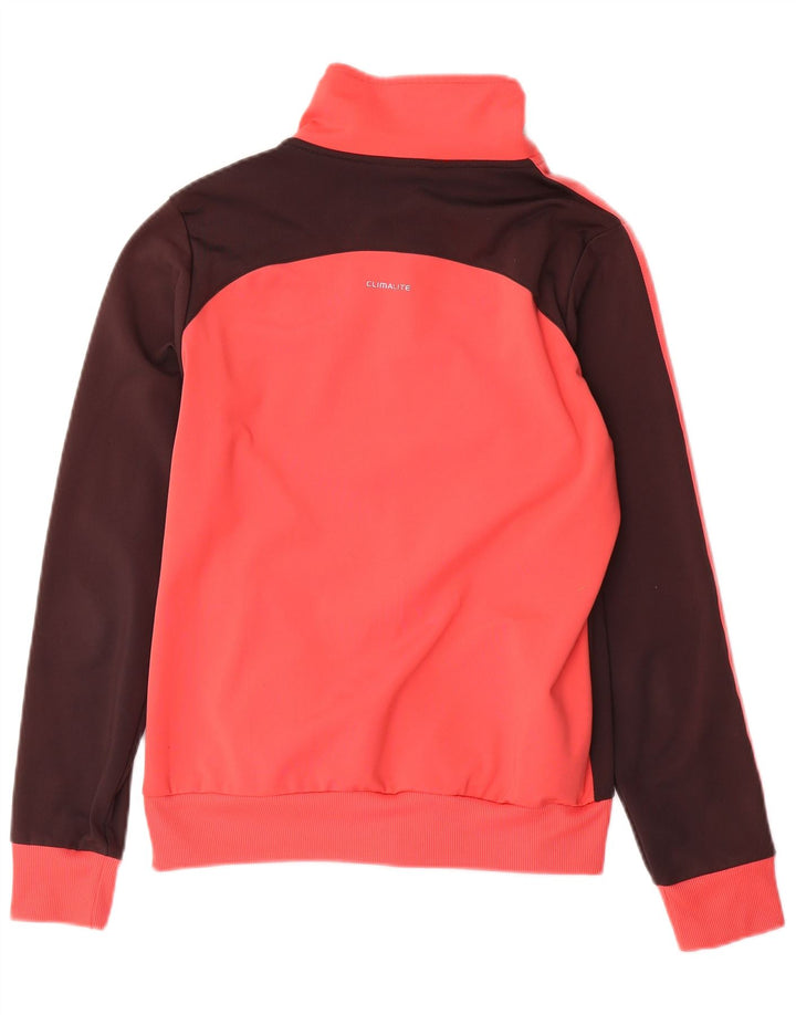 Giacca superiore della tuta da donna ADIDAS Clima 365 UK 20 2XL Rosa Colourblock