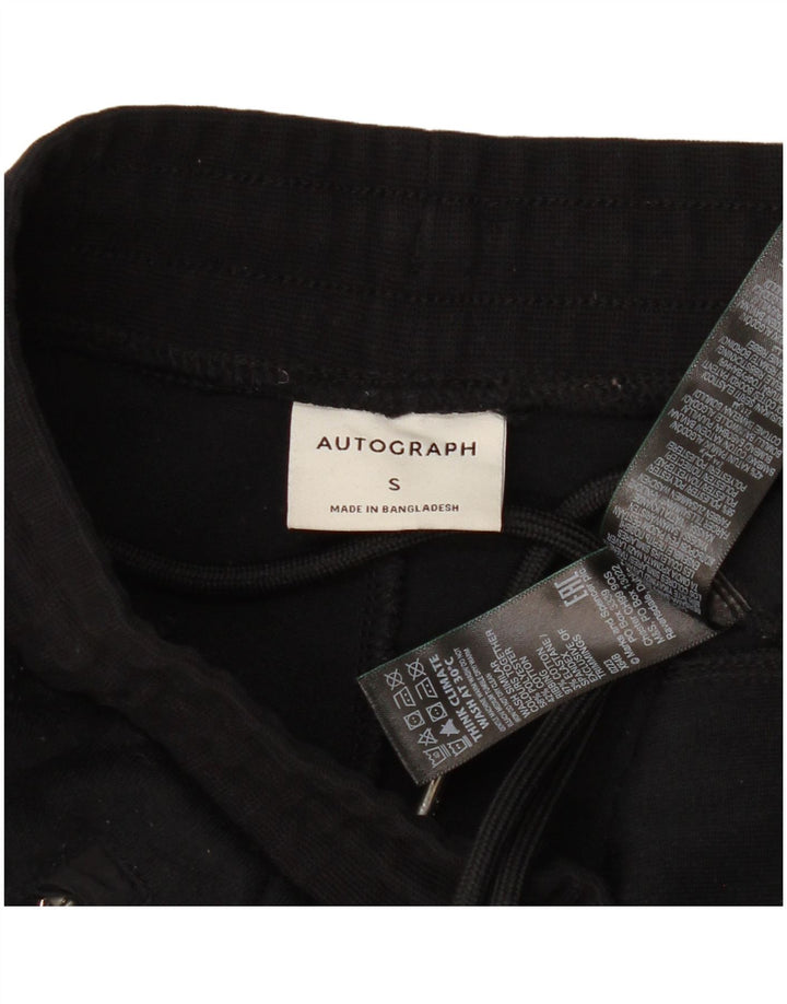 Pantaloni da tuta da donna Marks & Spencer UK 10 Small Poliestere nero