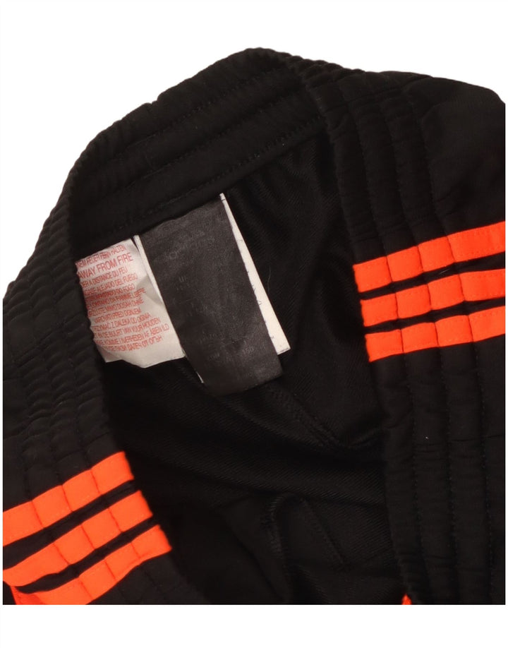 Pantaloni della tuta da ragazzo Adidas 11-12 anni in poliestere nero