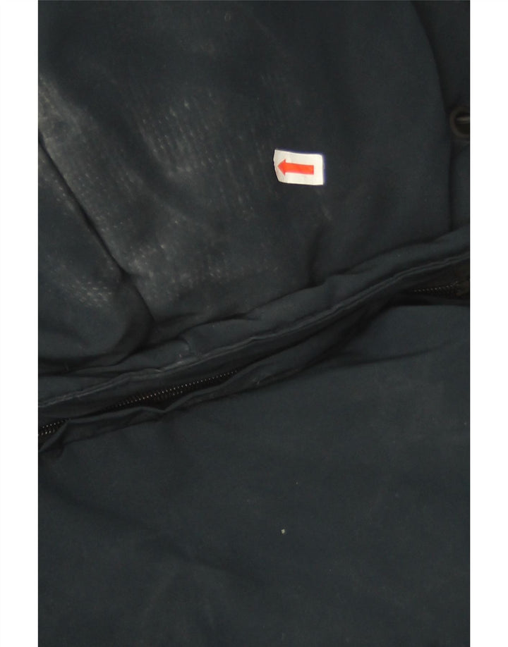 Giacca imbottita con cappuccio oversize da donna Superdry UK 8 Small Blu Navy