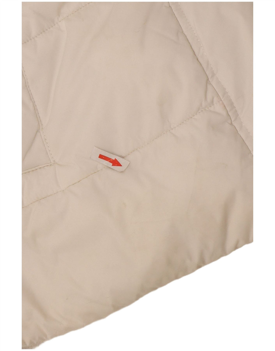 Giacca imbottita oversize grafica da donna Replay UK 6 XS poliestere bianco