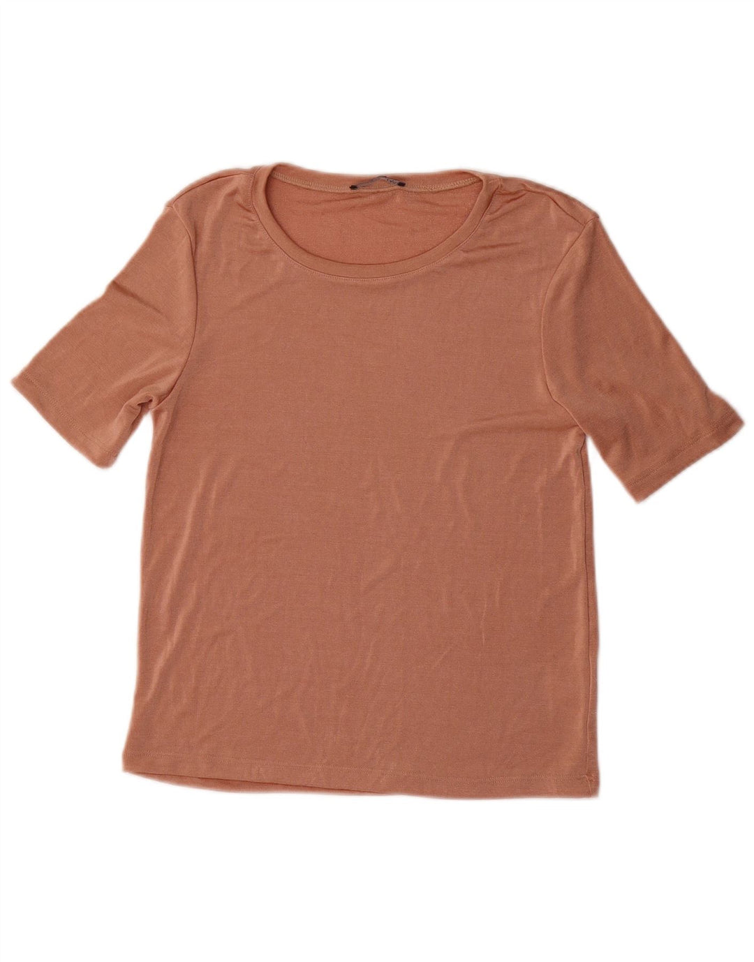 T-shirt Zara da donna Top UK 12 poliestere rosa medio