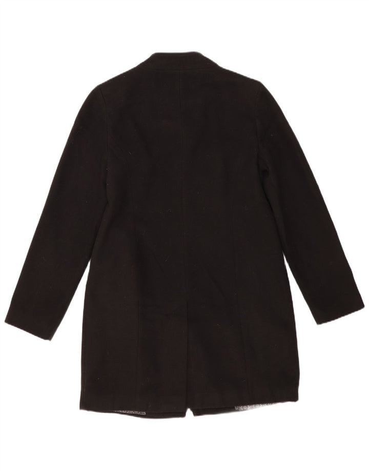 Cappotto da donna Marks & Spencer UK 12 medio nero poliestere