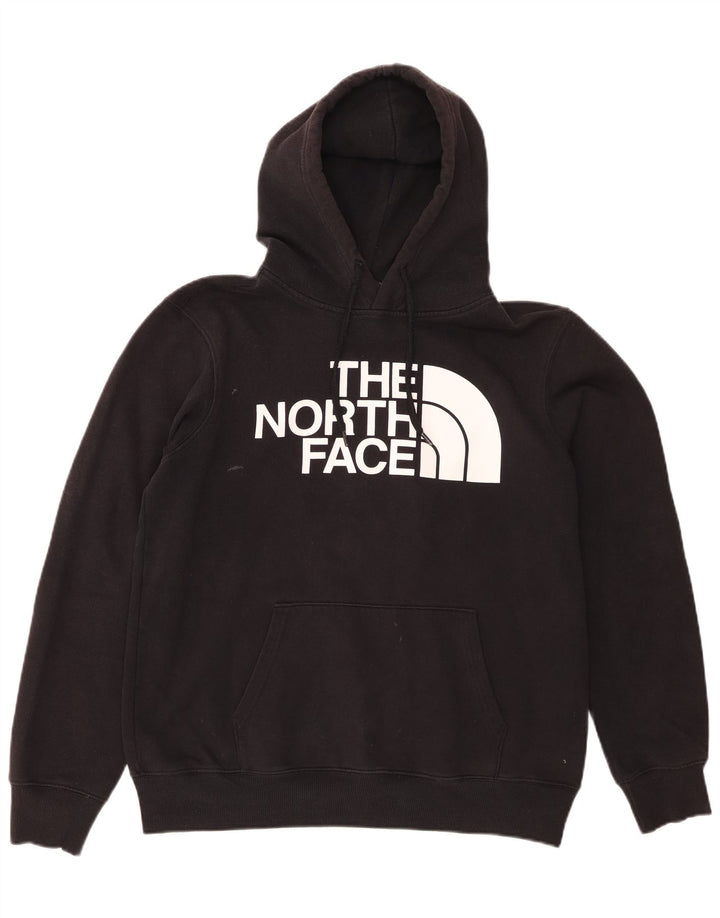 Felpa con cappuccio grafica da uomo The North Face, cotone nero medio