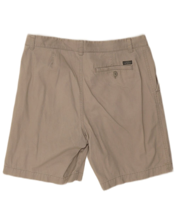 Pantaloncini chino da uomo Marks & Spencer W34 grandi in cotone beige