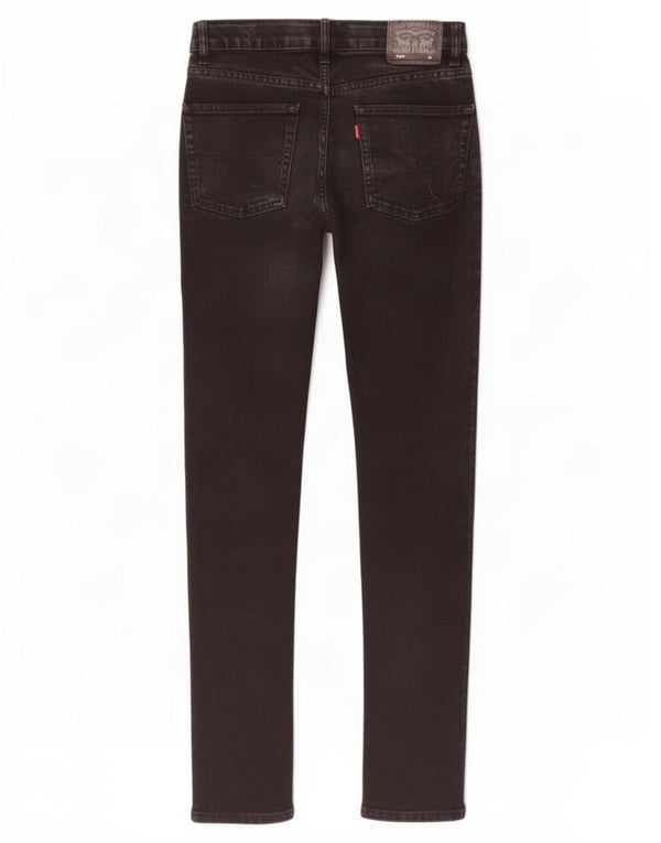 Levi's Ragazzi 510 Jeans Skinny 15-16 Anni W28 L30 Cotone Nero