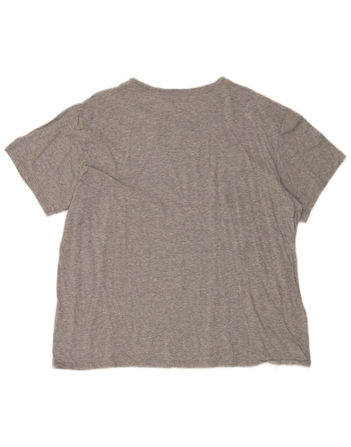 T-shirt Calvin Klein da uomo dalla vestibilità classica, grande, grigia screziata