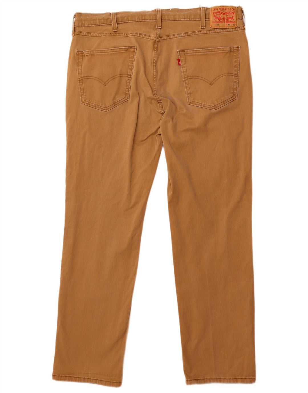 Levi's Uomo 541 Pantaloni casual dritti W38 L32 Cotone Beige