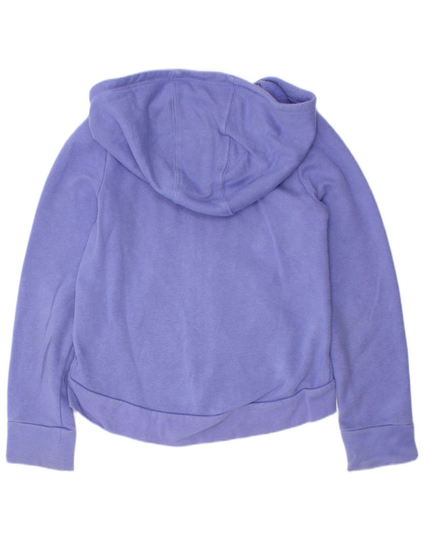 Felpa con cappuccio e zip per ragazze Under Armour 6-7 anni XS in cotone viola