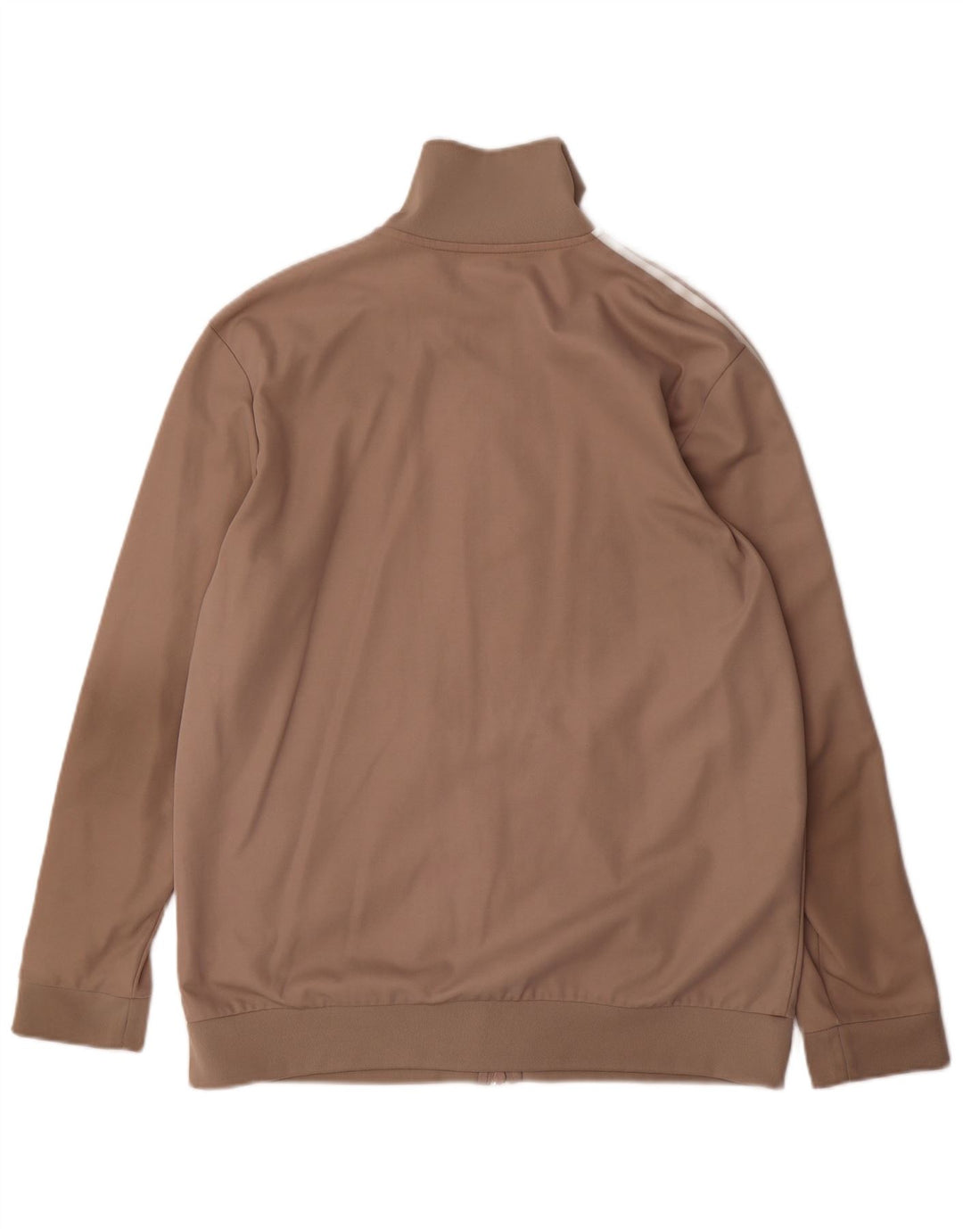 Giacca sportiva da uomo Adidas, giacca grande, in cotone beige