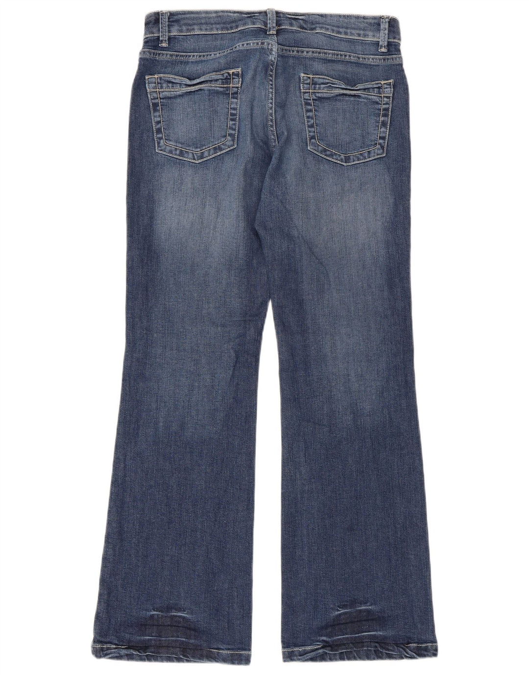 Jeans Bootcut da donna Marks & Spencer UK 12 Medio W33 L30 Cotone blu