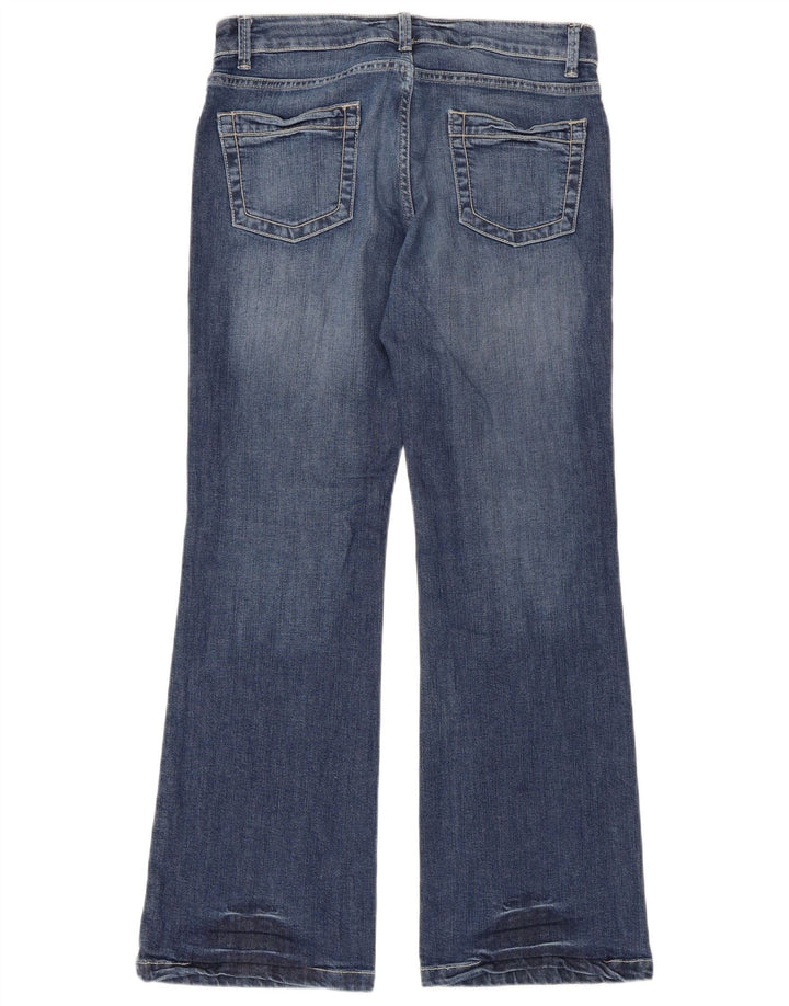 Jeans Bootcut da donna Marks & Spencer UK 12 Medio W33 L30 Cotone blu