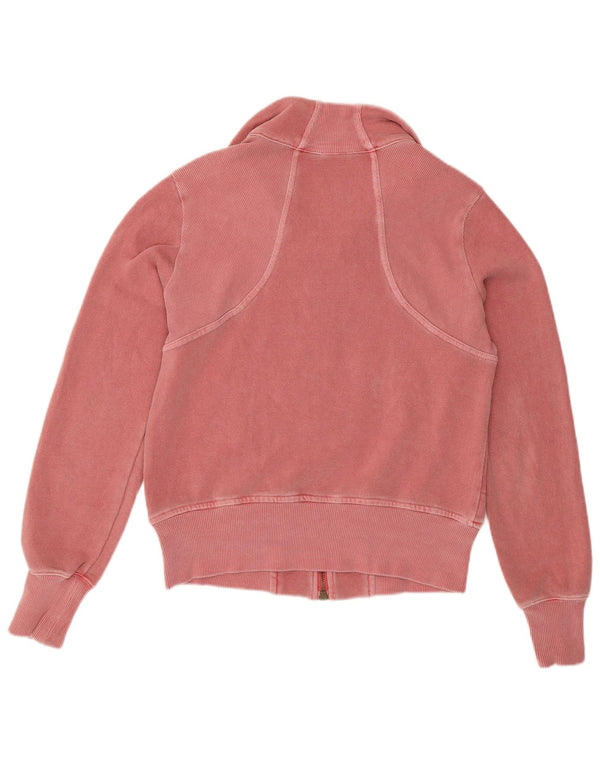 Giacca da tuta da donna Nike UK 10/12 Cotone rosa medio