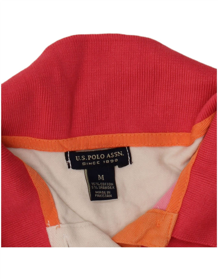 POLO ASSN. Polo da rugby da donna UK 12 media multicolore