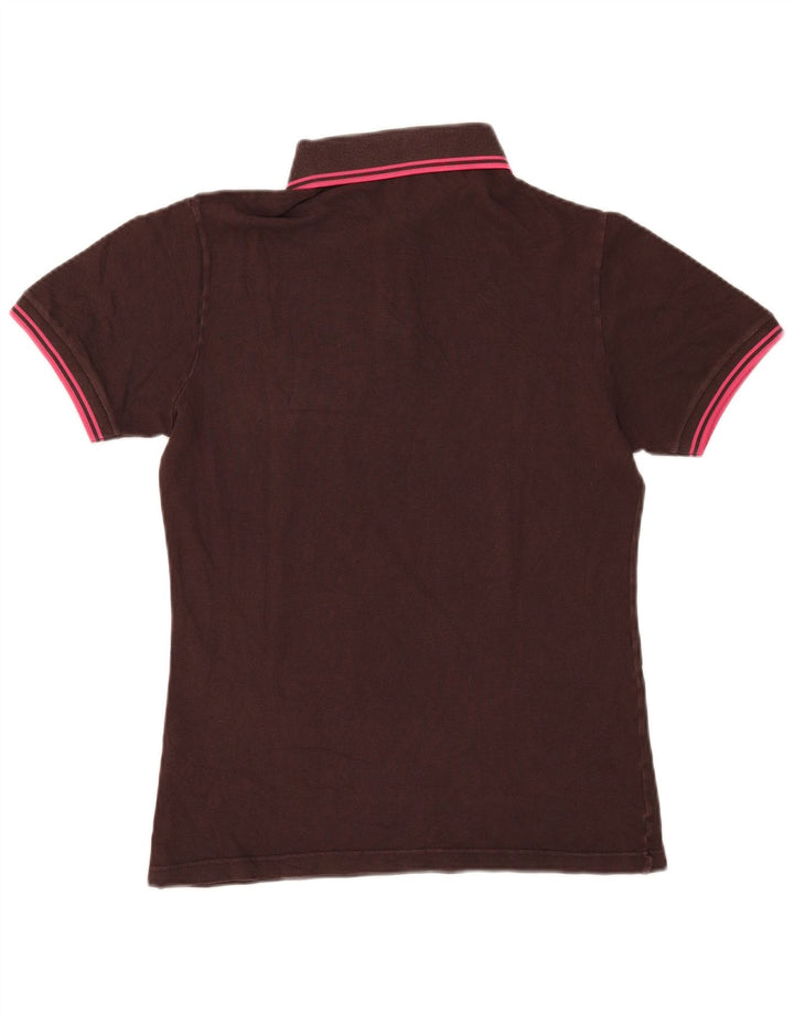Polo da uomo Fred Perry piccola in cotone marrone