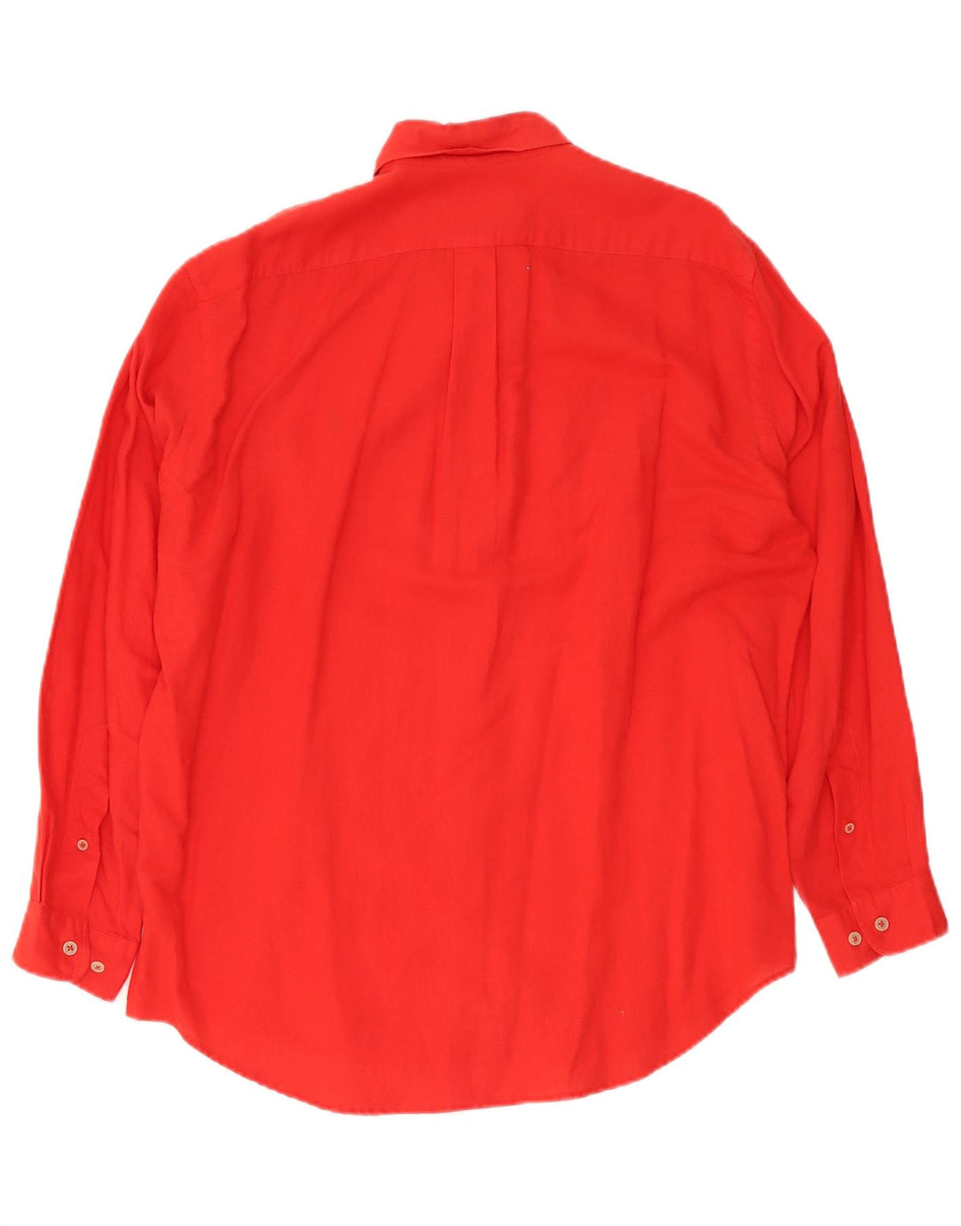 Camicia da uomo Marlboro Classics grande lino rosso